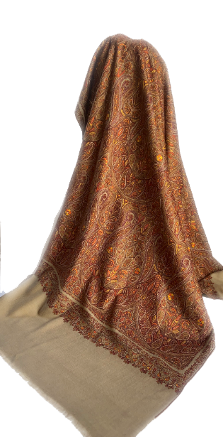 Sozni Jamawar cashmere Pashmina Shawl – Hazara Arts